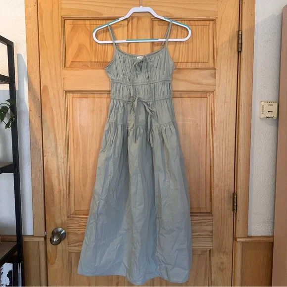 Dresses | Linen Spaghetti Strap Maxi Dress | Poshmark